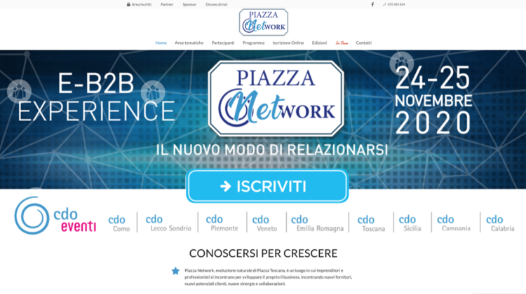 Piazza Network evento nazionale CDO