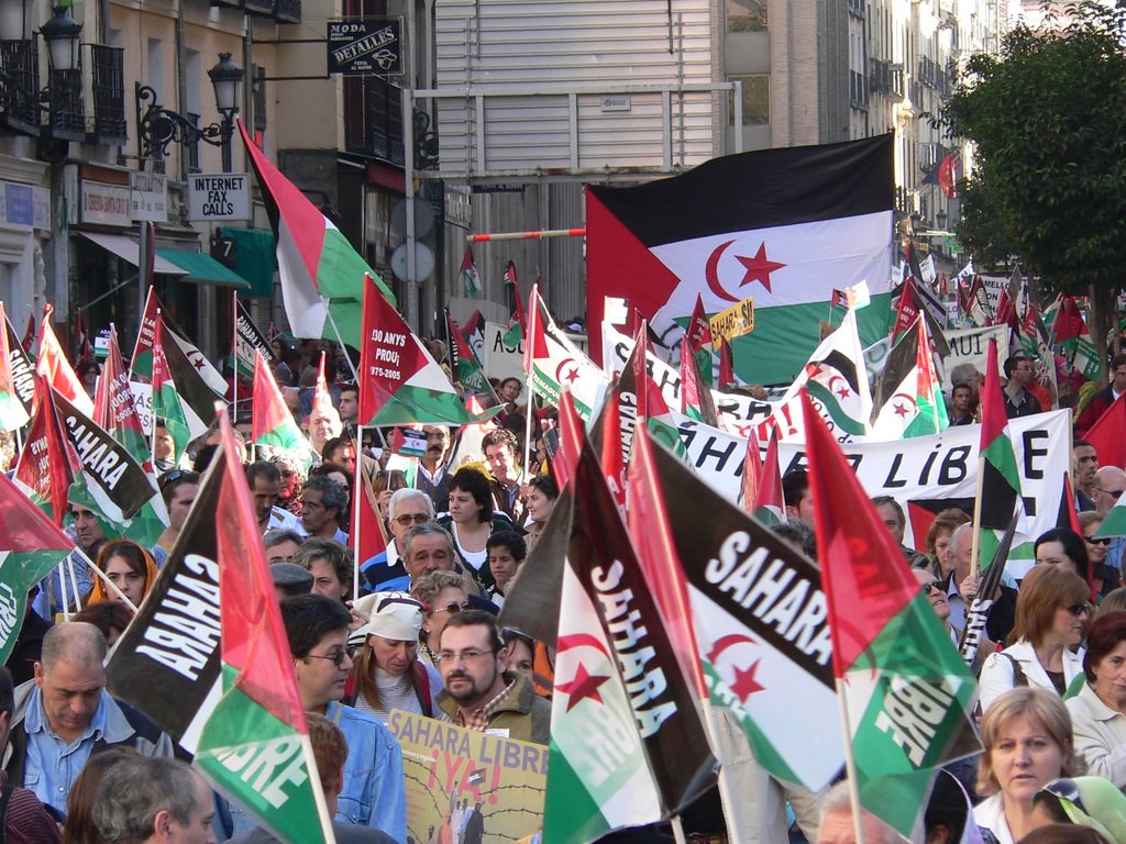 demonstration-madrid-human-rights-western-sahara-2006 - The Deeping