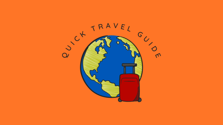 Quick Travel Guide cover orange - The Deeping
