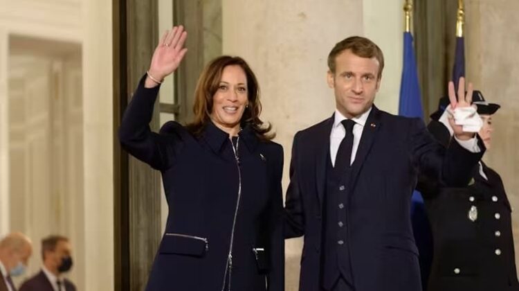 Kamala Harris and Emmanuel Macron - The Deeping