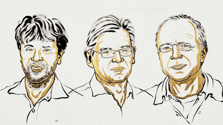 Karl Deisseroth, Peter Hegemann and Georg Nagel, winners of the 2026 Nobel prize in physiology or medicine.